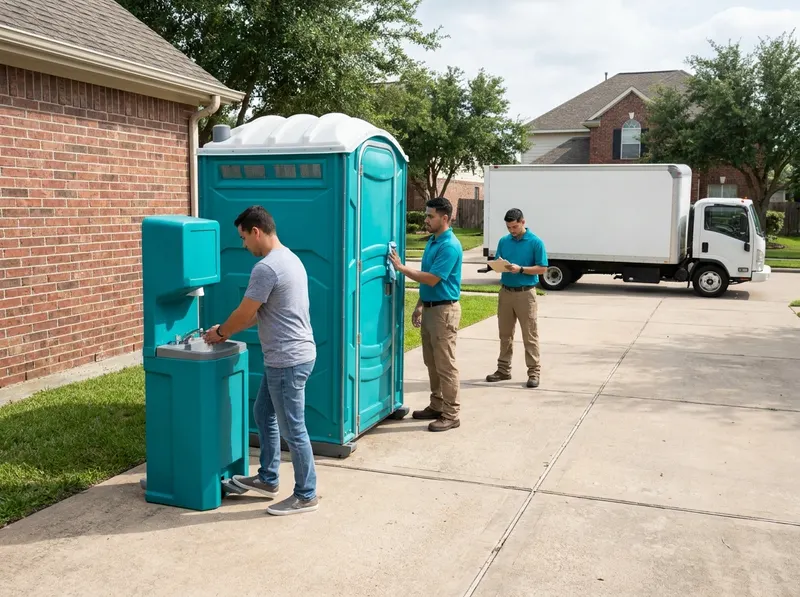 Freestanding Hand-Washing Stations in Houston, TX