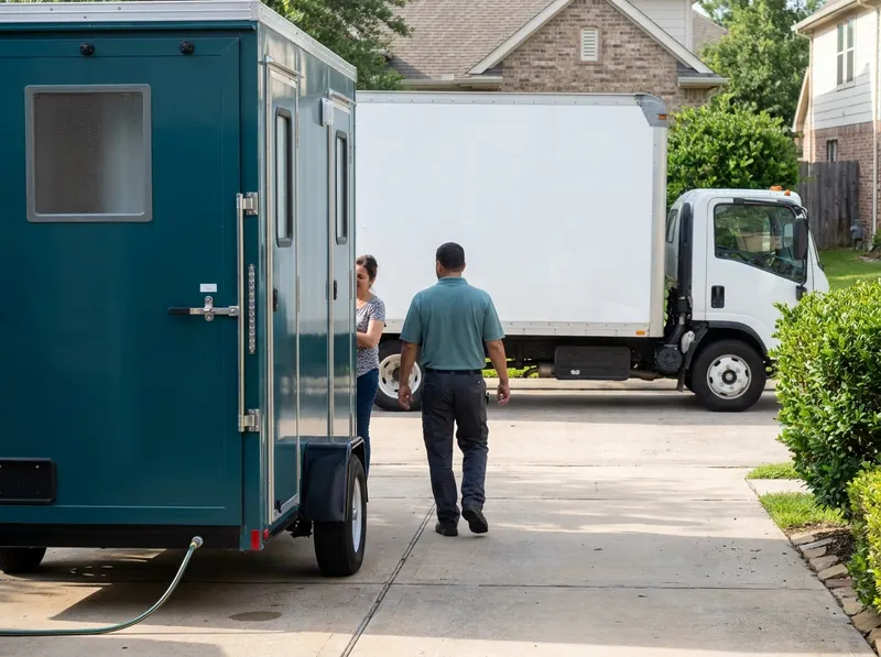 Mobile Portable Shower Units in Houston, TX