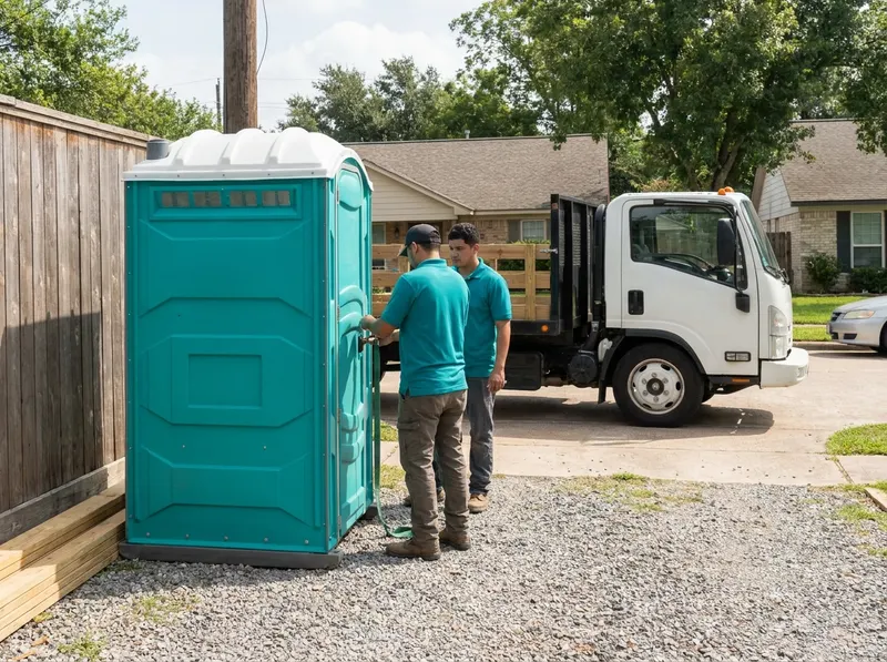 Standard Construction Site Restrooms in Houston, TX